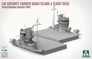 Takom 5023 Porte-avions japonais Akagi - Îlot et pont d&amp;#39;envol, attaque de Pearl Harbor 1941 1/72 – Bild 4