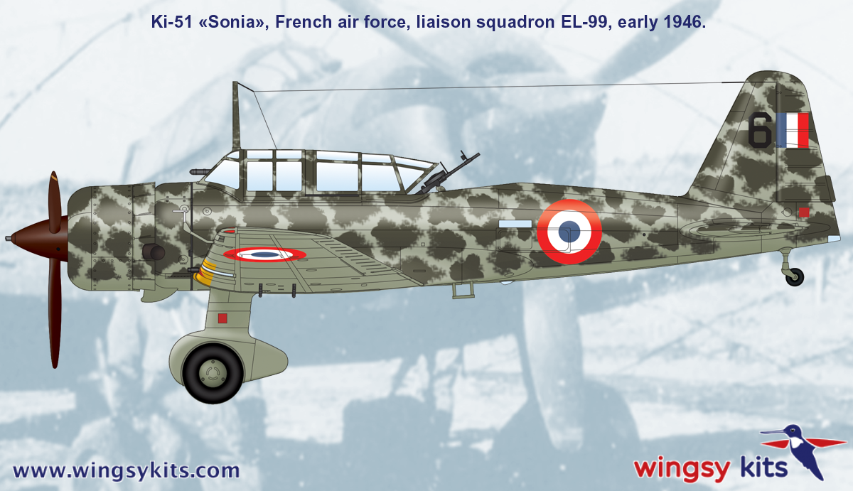 Maquette Wingsy Kits D5-06 IJA Type 99 Ki-51 « Sonia » dans d&amp;#39;autres armées, échelle 1/48 – immagine 10