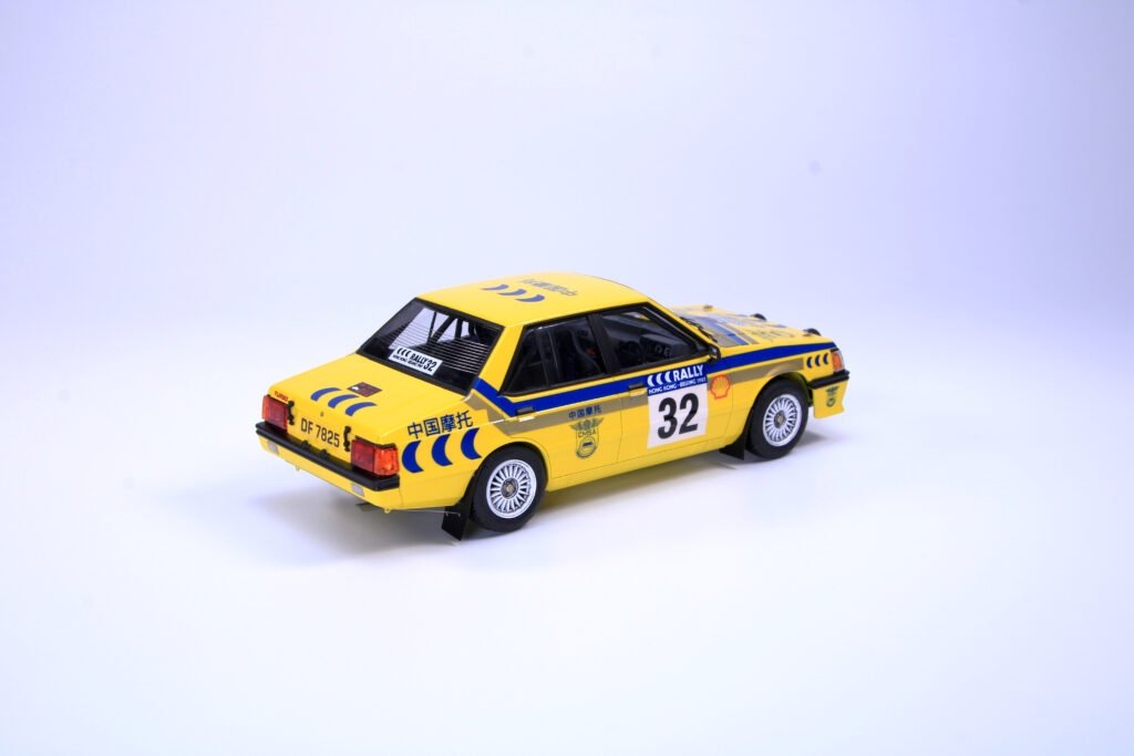 NuNu PN24032 Mitsubishi Lancer Turbo 85 Rallye Hong Kong-Pékin 1/24 – image 3