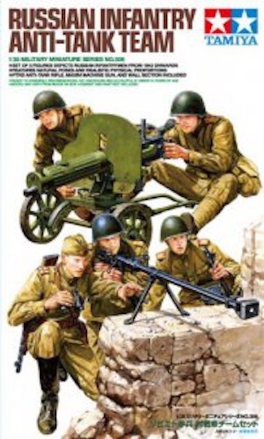 Tamiya 35306 ÉQUIPE D'INFANTERIE ANTI-CHAR RUSSE (1/35)