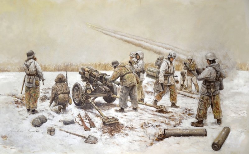 Italeri 7071 15 cm. Nebelwerfer 41 avec équipage (1/72)
