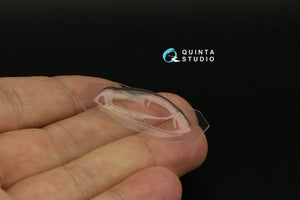 Quinta Studio QC72036 He 162 verrière transparente sous vide (Special Hobby) 1/72 – immagine 2