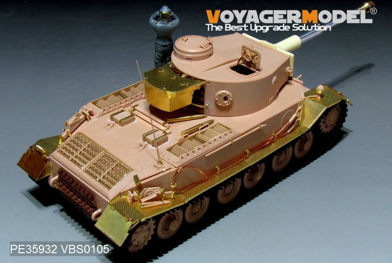 Maquette Voyager PE35932 Panzerkampfwagen VI allemand de la Seconde Guerre mondiale (P) pour AMUSING 35A023 1/35 – image 4