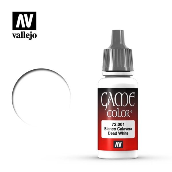 Vallejo 72001 Game Color - Blanc Mort 18 ml