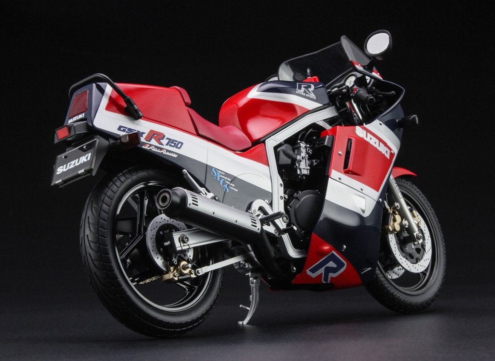 Hasegawa 21741 Suzuki GSX-R750 (G) (GR71G) « Rouge/Bleu » (1986) 1/12  – immagine 3