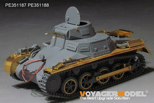 Maquette Voyager PE351187, char allemand Pz.Kpfw.I Ausf.A de la Seconde Guerre mondiale (pour TAKOM 2145), échelle 1/35 – imagen 6