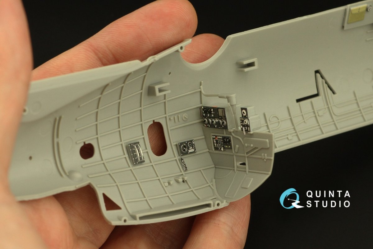 Intérieur imprimé en 3D et coloré sur papier décalcomanie Quinta Studio QD48351 TBF-1C (Hobby Boss) 1/48 – image 12