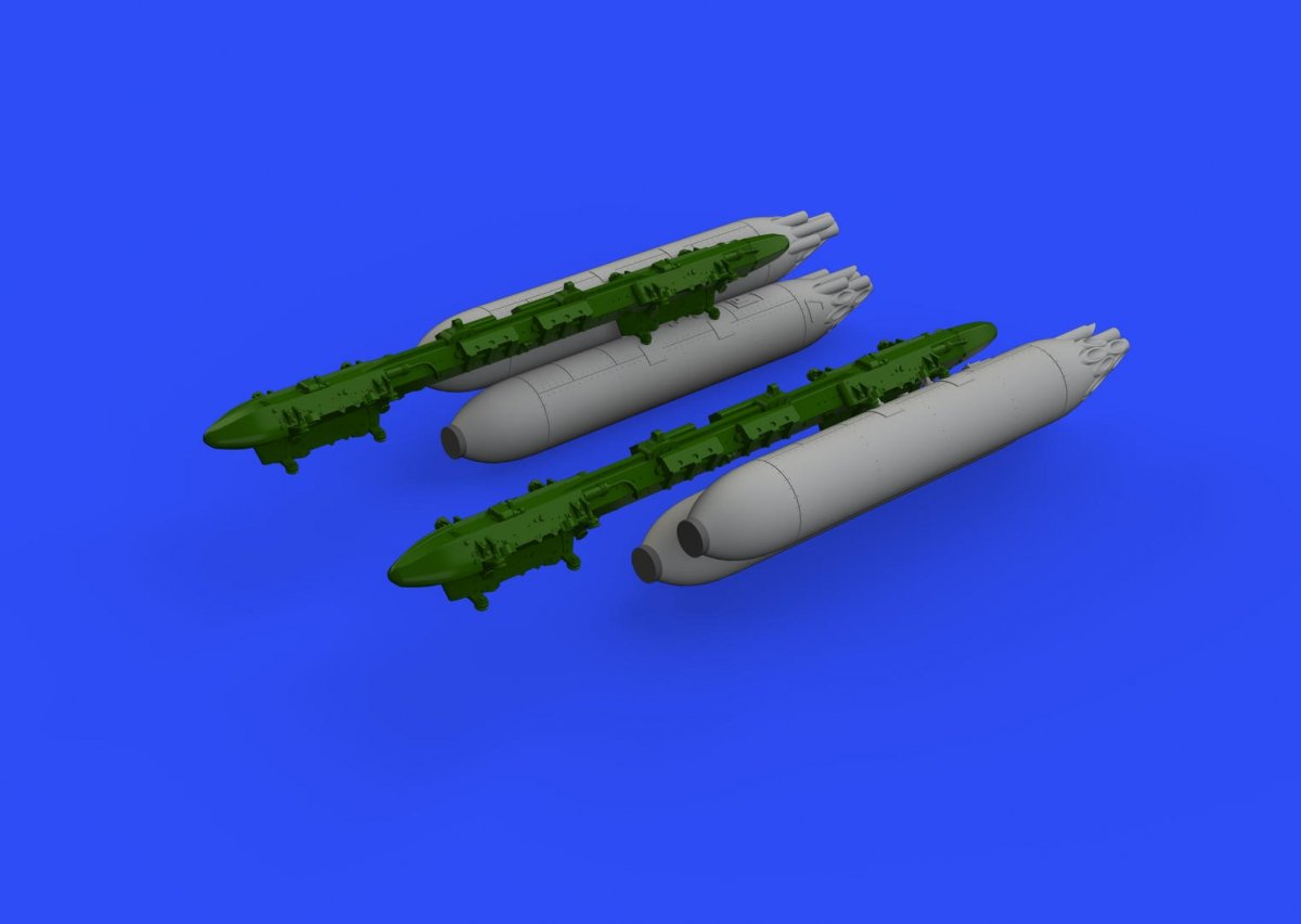 Distributeur SUU-7 Eduard 648478 avec tubes allongés 1/48