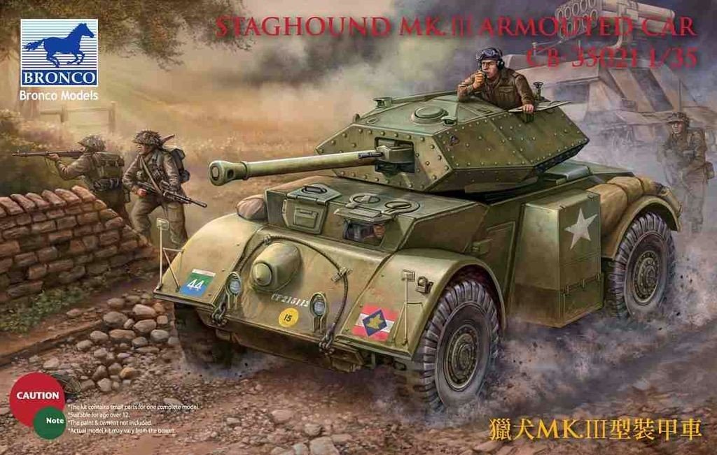 Bronco CB35021 Staghound Mk. III (1/35) 