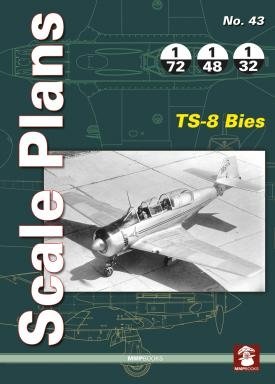 MMP Books 81913 Plans à l&amp;#39;échelle n° 43 TS-8 Bies EN