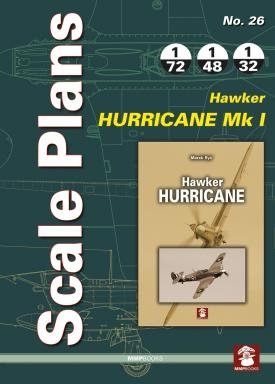 Plans à l'échelle MMP Books 78869 n° 26 Hawker Hurricane Mk I EN