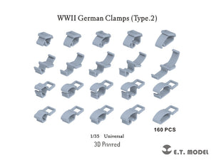 Pinces allemandes ET modèle P35-278 de la Seconde Guerre mondiale (type 2) 1/35