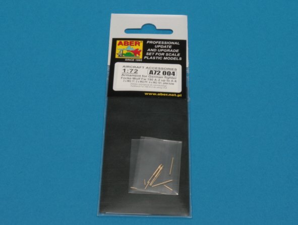 Aber A72004 Armement pour chasseur allemand Fw-190 A2-A6 (1/72) – image 12