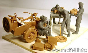 Master Box 3560 Équipe de réparation de motos allemandes (1/35) – Bild 8