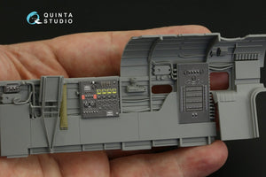 Intérieur imprimé en 3D et coloré sur papier décalcomanie Quinta Studio QD32150 Avro Lancaster B. Mk.I/III (Border Model) à l&amp;#39;échelle 1/32 – Bild 11