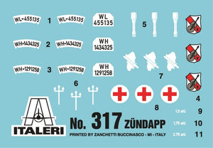 Italeri 0317 ZUNDAPP KS750 AVEC SIDECAR (1/35) – imagen 4