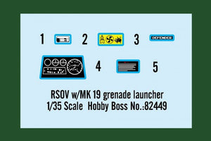 Hobby Boss 82449 RSOV avec lance-grenades MK 19 (1/35) – image 2