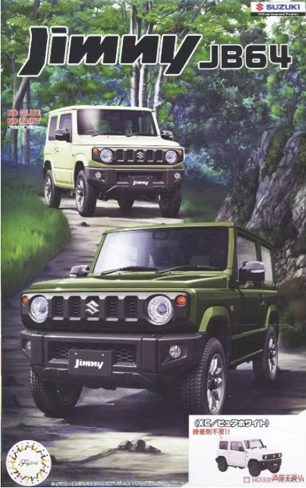 Fujimi 066349 Suzuki Jimny JB64 (XC / Blanc pur) 1/24