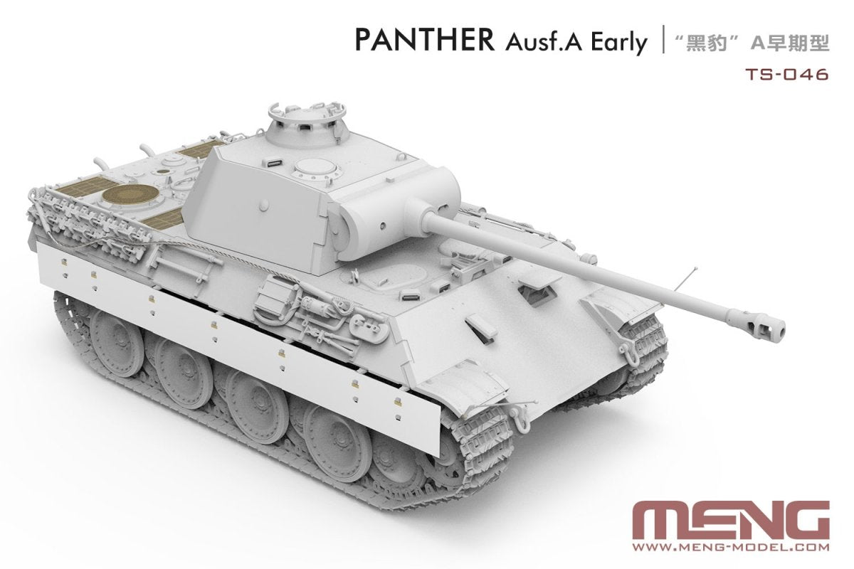 Meng modèle TS-046 char moyen allemand Sd.Kfz. 171 Panthère Ausf. Un début 1/35  – imagen 3