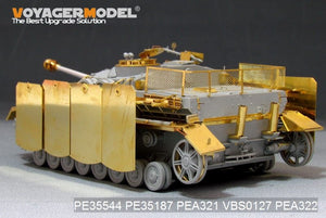 Jupes de blindage latérales pivotantes à montage sur pivot pour StuG.IV allemand de la Seconde Guerre mondiale (pour DRAGON) - Maquette Voyager PEA321 - Échelle 1/35 – image 10
