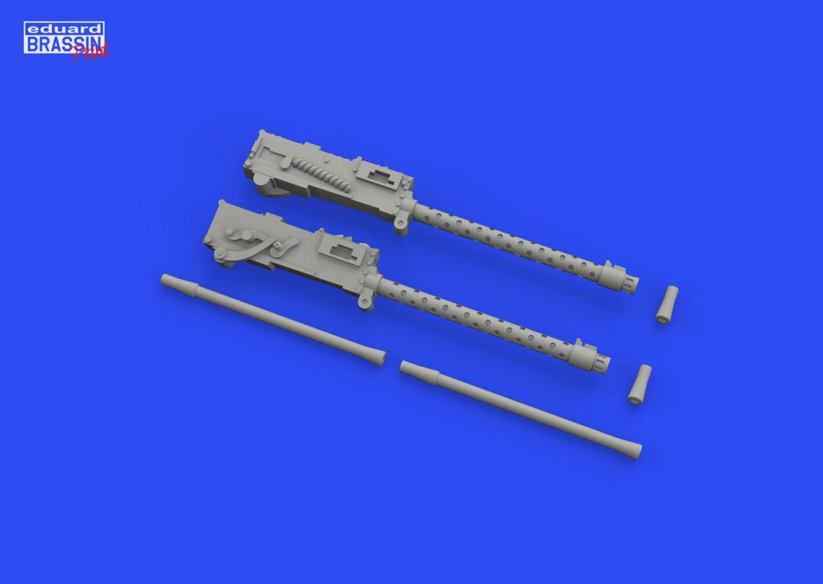 Canons et mitrailleuses de cockpit Eduard 648788 A6M3 - Impression Eduard 1/48