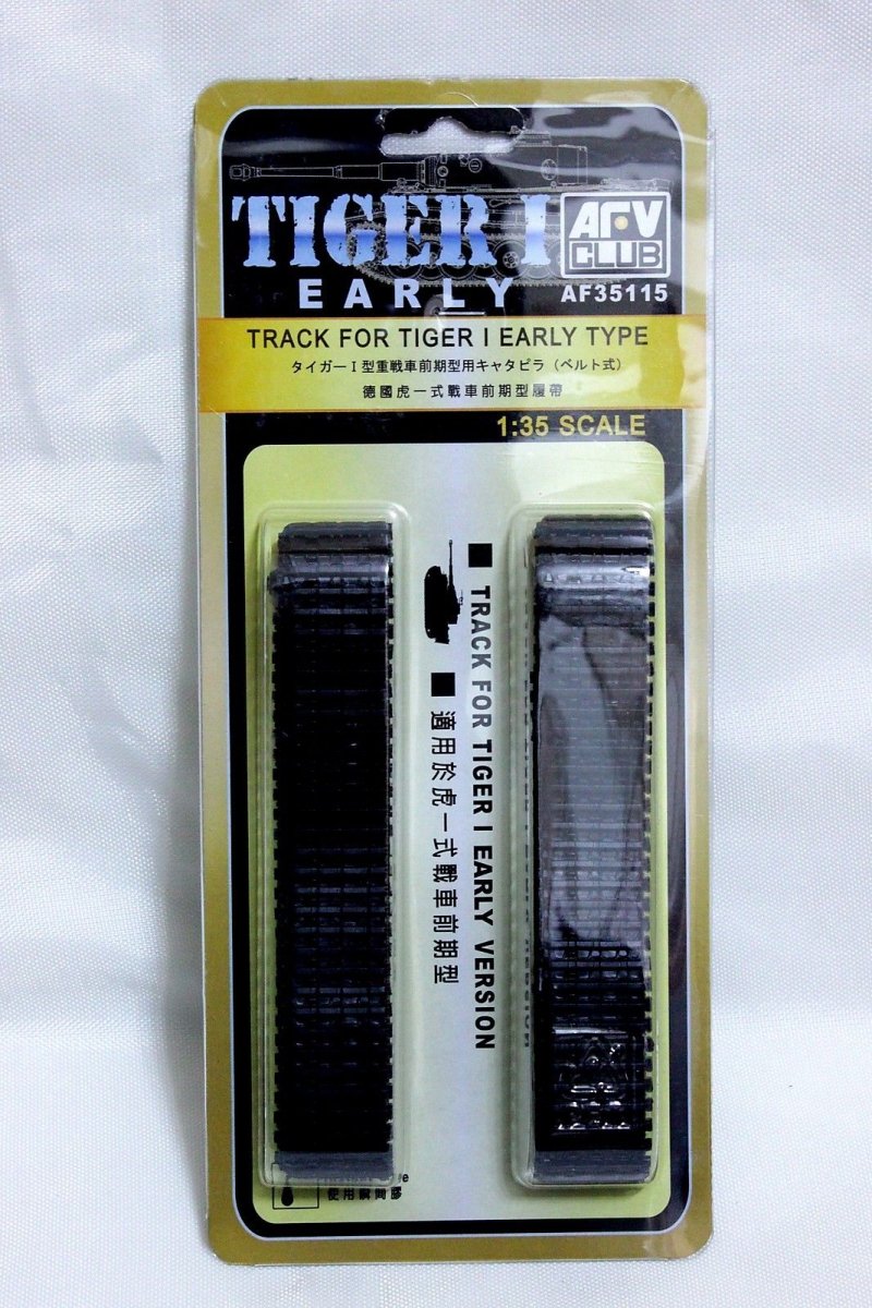 Chenilles AFV Club 35115 pour Tiger I allemand, version initiale, échelle 1/35