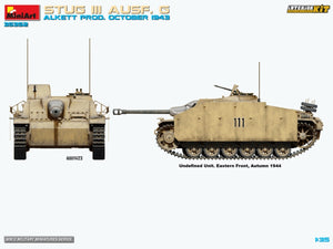 MiniArt 35352 STUG III AUSF. G ALKETT PROD. KIT INTÉRIEUR OCTOBRE 1943 1/35 – Bild 10