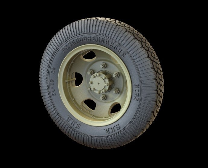 Roues de route Panzer Art RE35-392 ZiS-151 (Jaroslavskij Zavod) 1/35 – image 2