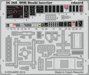 Eduard 36268 Intérieur du Bulldozer Doobi - couleur 1/35 Meng