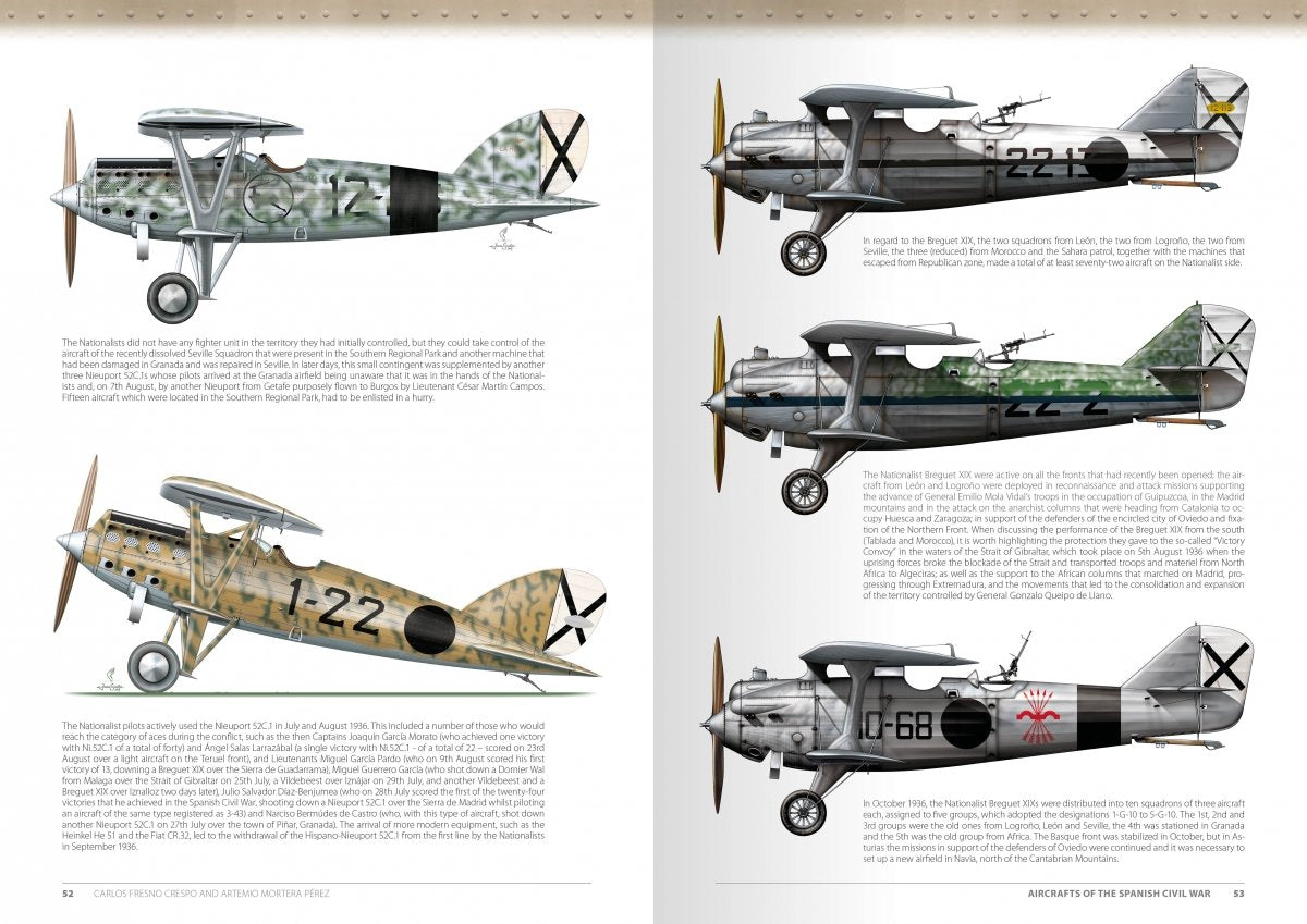 502e Abteilung ABT713 AVIONS DE LA GUERRE CIVILE ESPAGNOLE 1936-1939  – imagen 6