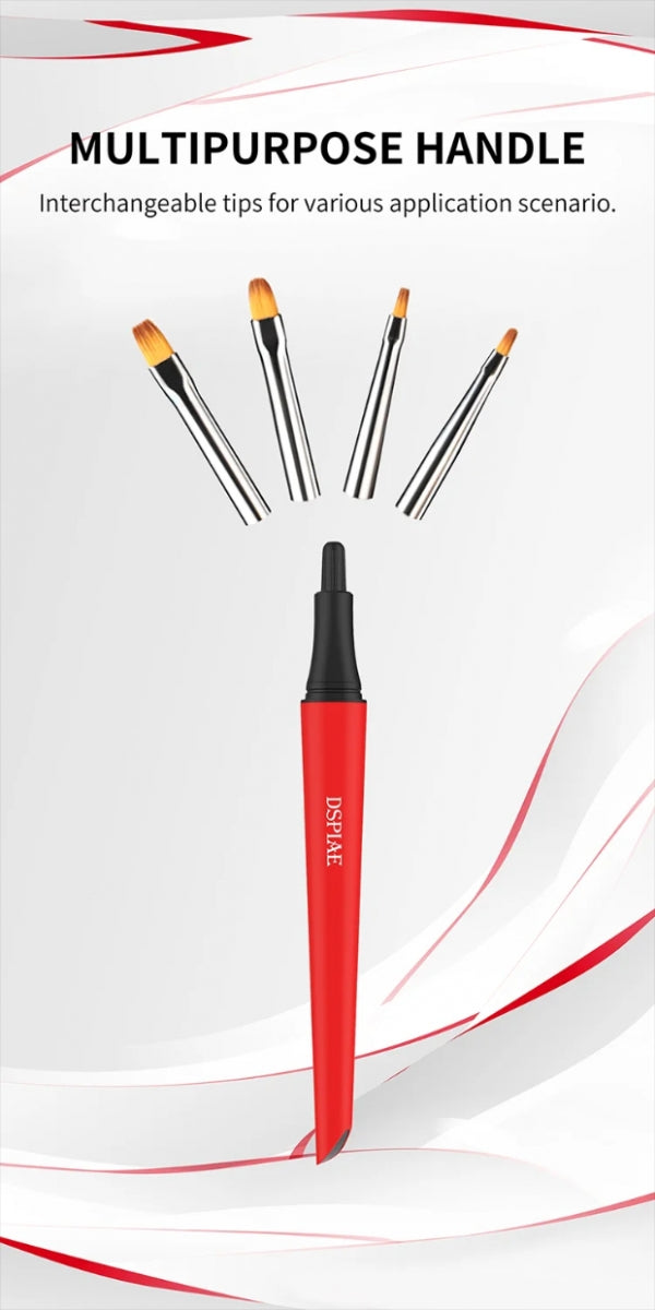 DSPIAE PT-FB Phoenix Plume Interchangeable Fine Detailing Brush Handle / Phoenix Plume Interchangeable Fine Detailing Brush Handle – image 8