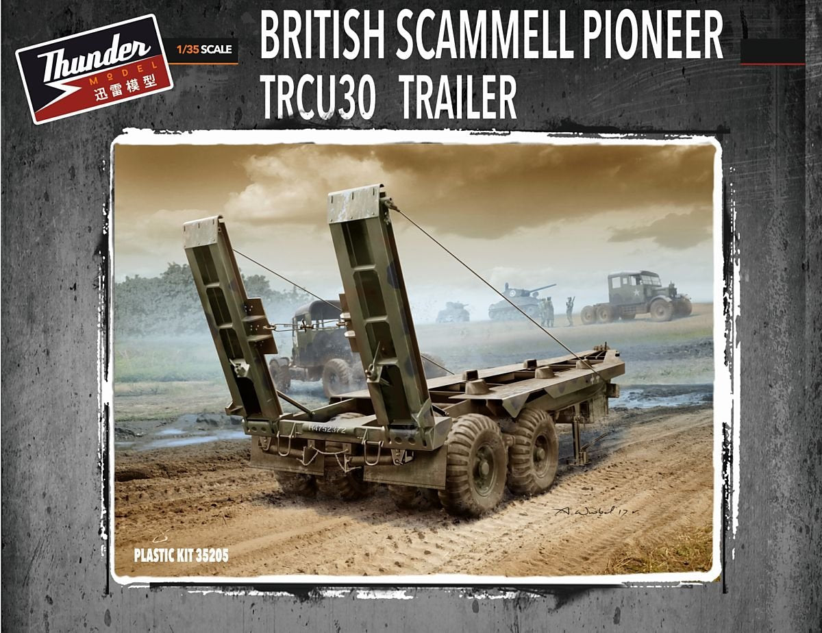 Thunder Model 35205 Remorque britannique Scammell Pioneer TRCU30 1/35
