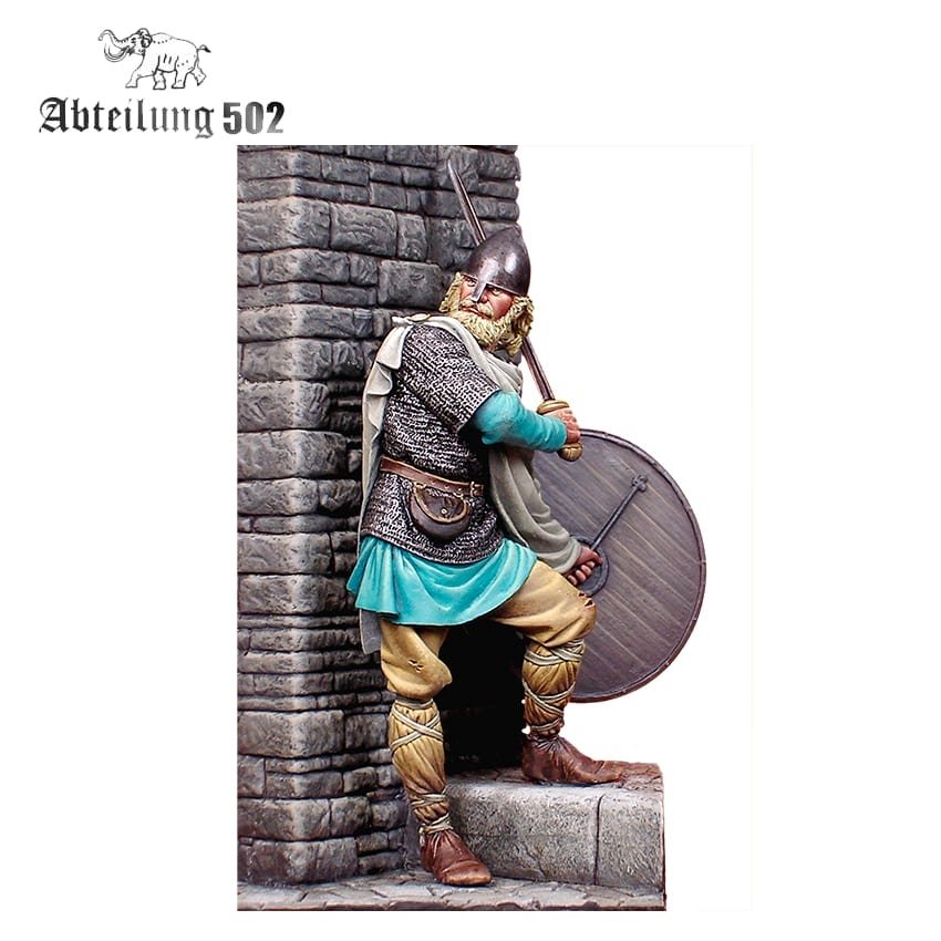 502 Abteilung ABT1016 GUERRIER VIKING 9E-10E C. RÉSINE 54MM. – Bild 2