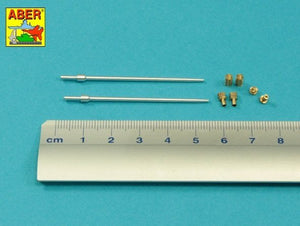 Aber 35L-317 Jeu de canons pour BMPT Object 199 « Ramka » Terminator : 2 x 2A45 mm, 2 x AGS-17 30 mm, échelle 1/35 – immagine 3
