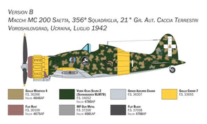 Italeri 2767 Macchi C.200 Série XXI-XXIII 1/48 – immagine 5