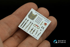 Intérieur imprimé en 3D et coloré sur papier décalcomanie Quinta Studio QD48245 F-4EJ Kai (ZM SWS) 1/48 – immagine 17