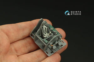 Intérieur imprimé en 3D et coloré sur papier décalcomanie Quinta Studio QD48334 F4F-4 Wildcat (Tamiya) 1/48 – immagine 7