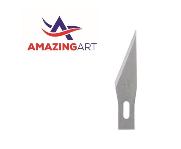 Lames de rechange Amazing Art 19823 n° 11 (paquet de 10)