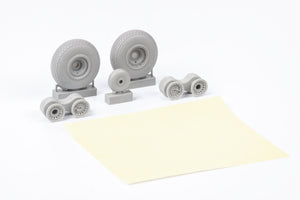 Roues Eduard 6481025 B-17F à bande de roulement à blocs EDUARD 1/48
