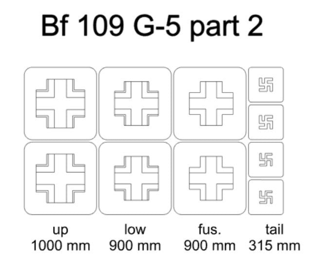 Omask 24015 Bf 109 G-5 partie 2 1/48
