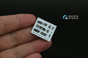 Intérieur imprimé en 3D et coloré sur papier décalcomanie Quinta Studio QD72192 F-35C Lighting II (Italeri) 1/72 – immagine 5