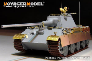 Maquette Voyager PE35869, char Panther II allemand de la Seconde Guerre mondiale (modèle de base) pour AMUSING HOBBY, échelle 1/35 – image 8