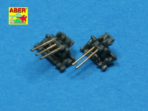 Aber 350L-23 Ensemble de 20 canons antiaériens de type 96 de 25 mm pour navires japonais (1/350) – image 4