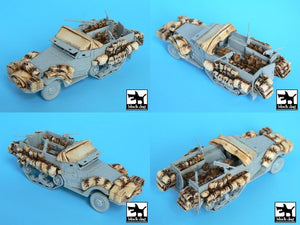 Black Dog T72016 M3 Half Track + véhicule amphibie pour Trumpeter 1/72 – image 4