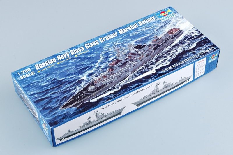 Trumpeter 05722 Maréchal de la marine russe Ustinov 1/700 – image 3