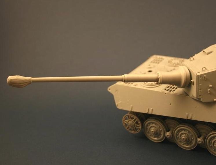 Panzer Art RE35-088 KwK43/L71 Barrel with canvas cover for Tiger II serien turm/Jagdpanther 1/35 – zdjęcie 2