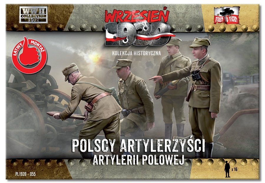 Premiers à combattre PL055 Artilleurs de campagne polonais (1/72) – immagine 2