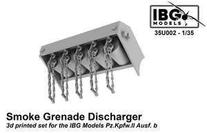 Lanceurs de grenades fumigènes IBG 35U002 pour Pz.Kpfw.II Ausf. b 1/35