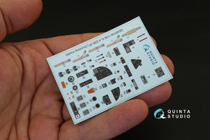 Intérieur imprimé en 3D et coloré sur papier décalcomanie Quinta Studio QD48100 IL-4 (pour kit Xuntong) 1/48 – image 3