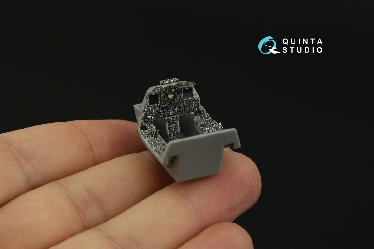 Intérieur imprimé en 3D et coloré sur papier décalcomanie Quinta Studio QDS-48361 A-10C (Hobby Boss) (Petite version) 1/48 – image 10